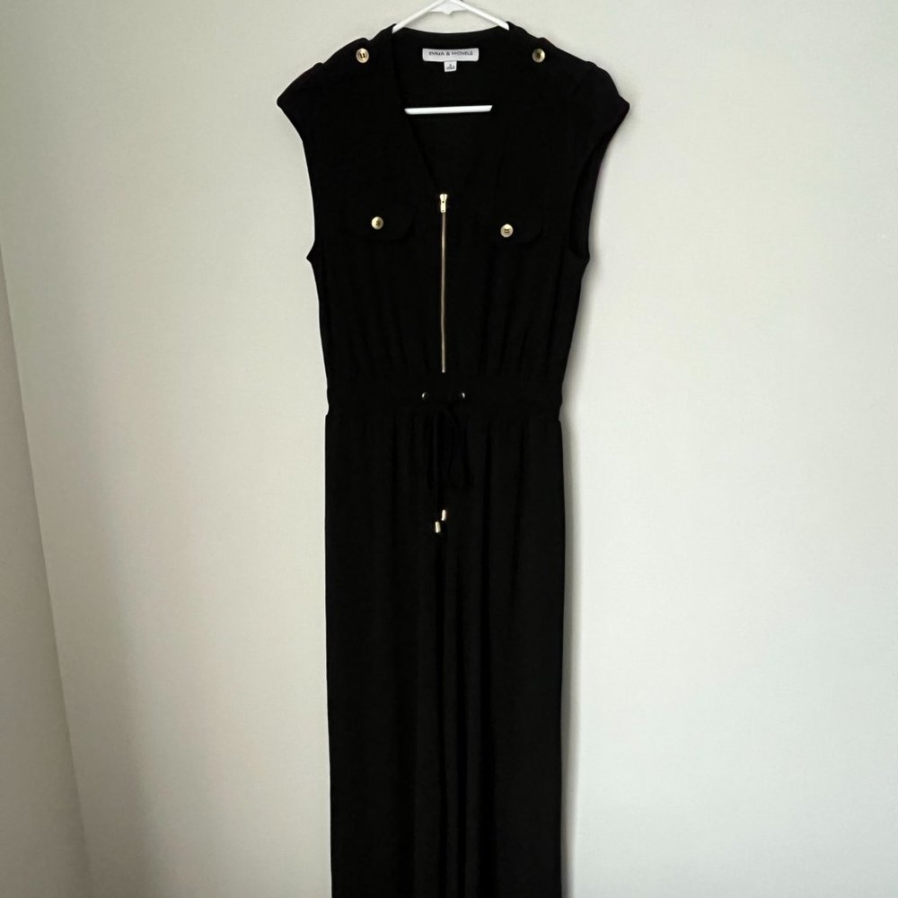 Emma & Michelle Black Jumpsuit S